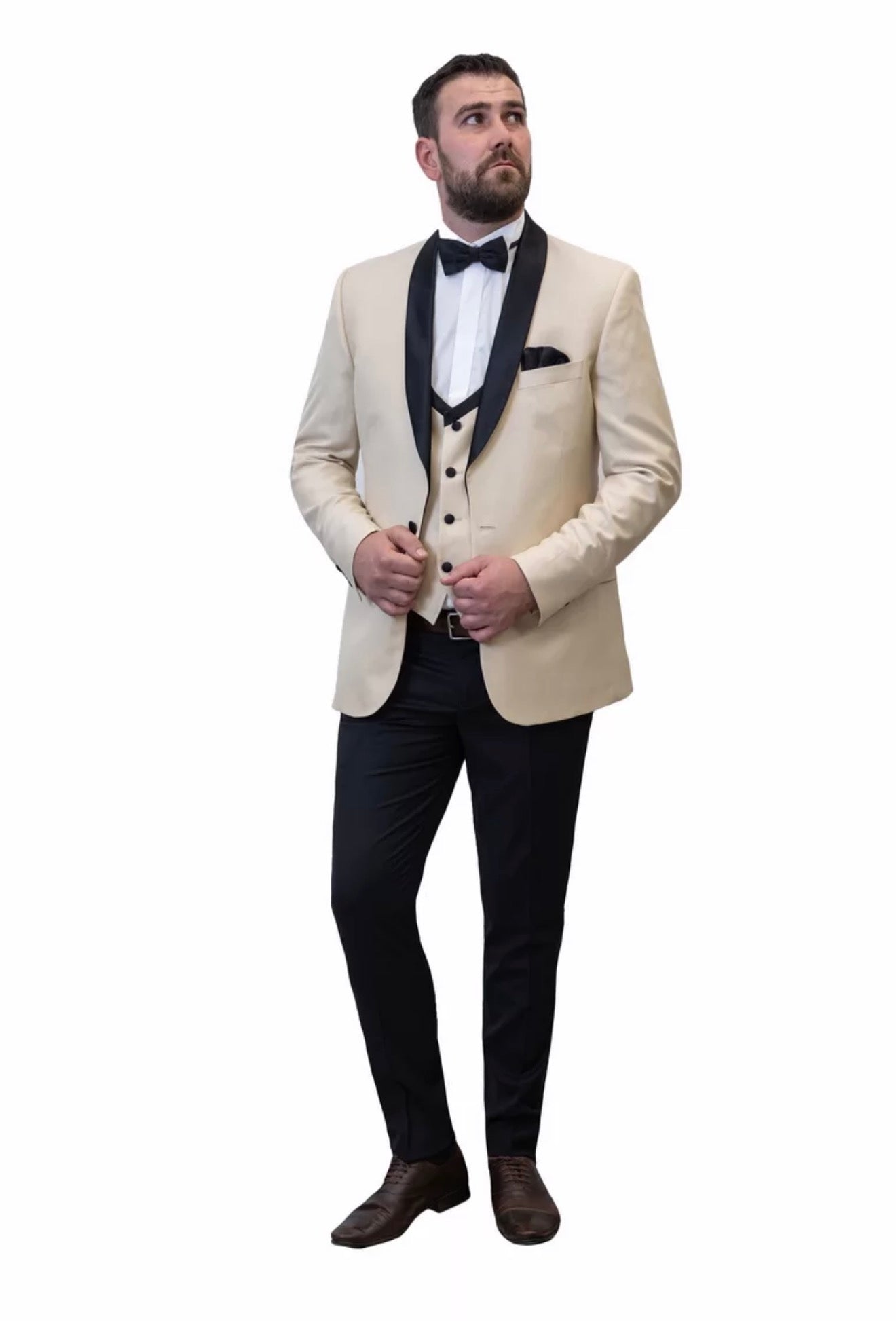 COSTUM CEREMONIE GULER SAL,2 SLITURI 1 NASTURE